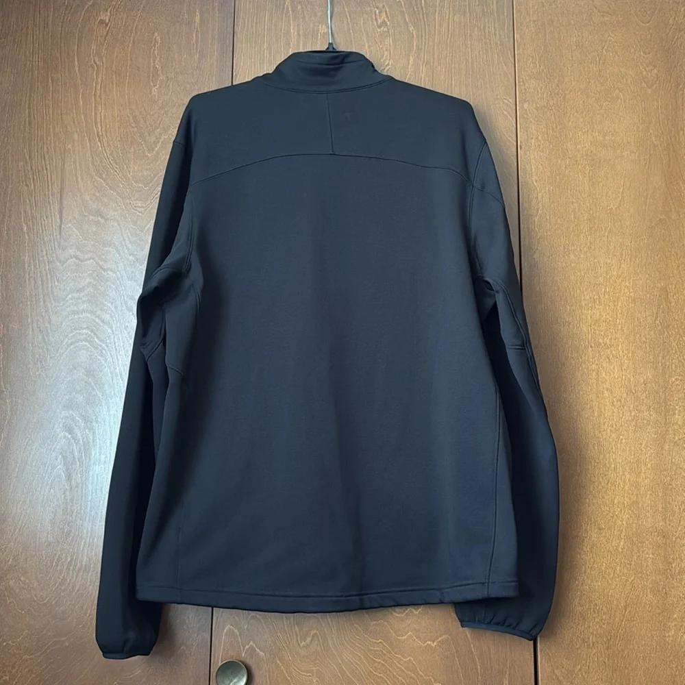 The North Face Men's Full Zip Black Fleece Lined Athletic Jacket  Sz Lg
